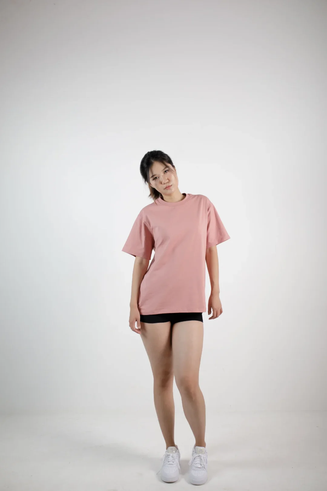 Pastel Pink Relaxed Box Fit T-shirt(Unisex)